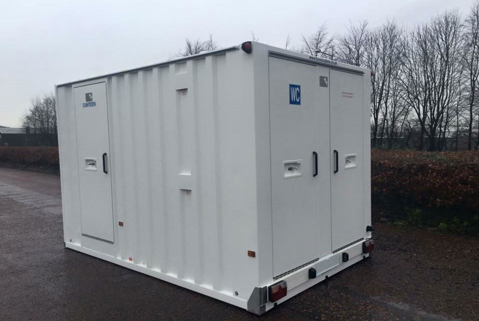 Nationwide Delivery - Fleet of Mobile Welfare Units in the UK | LAE